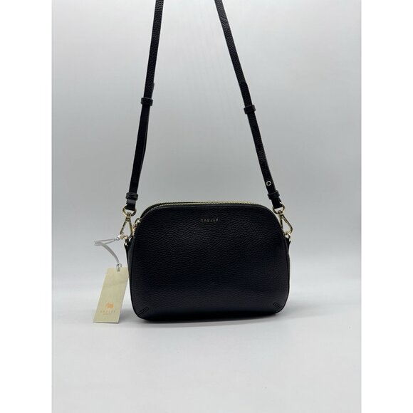 RADLEY London Dukes Place pebbled leather small crossbody bag + Dust bag BLACK - Picture 7 of 9